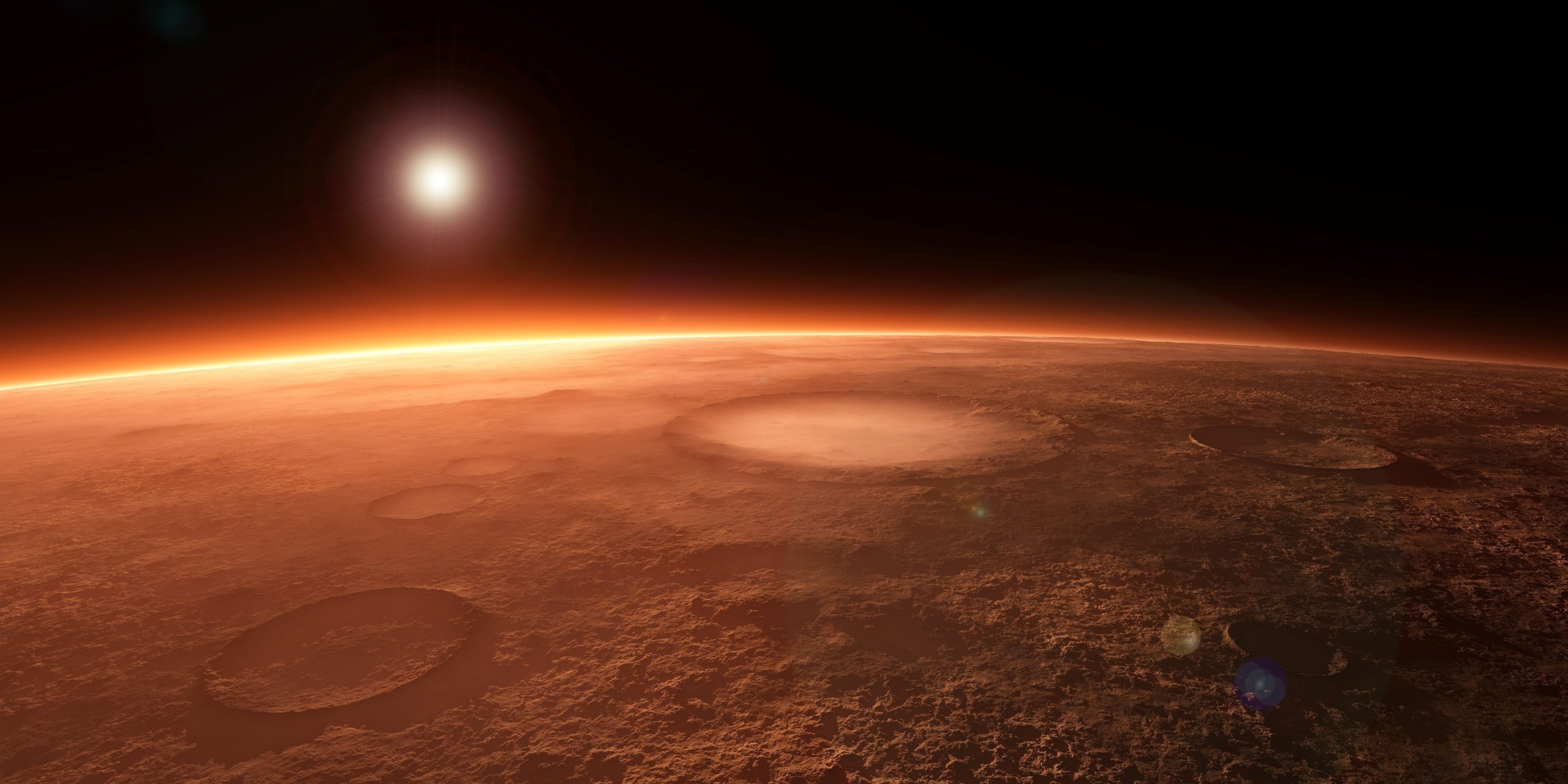 Bannière Planète Mars